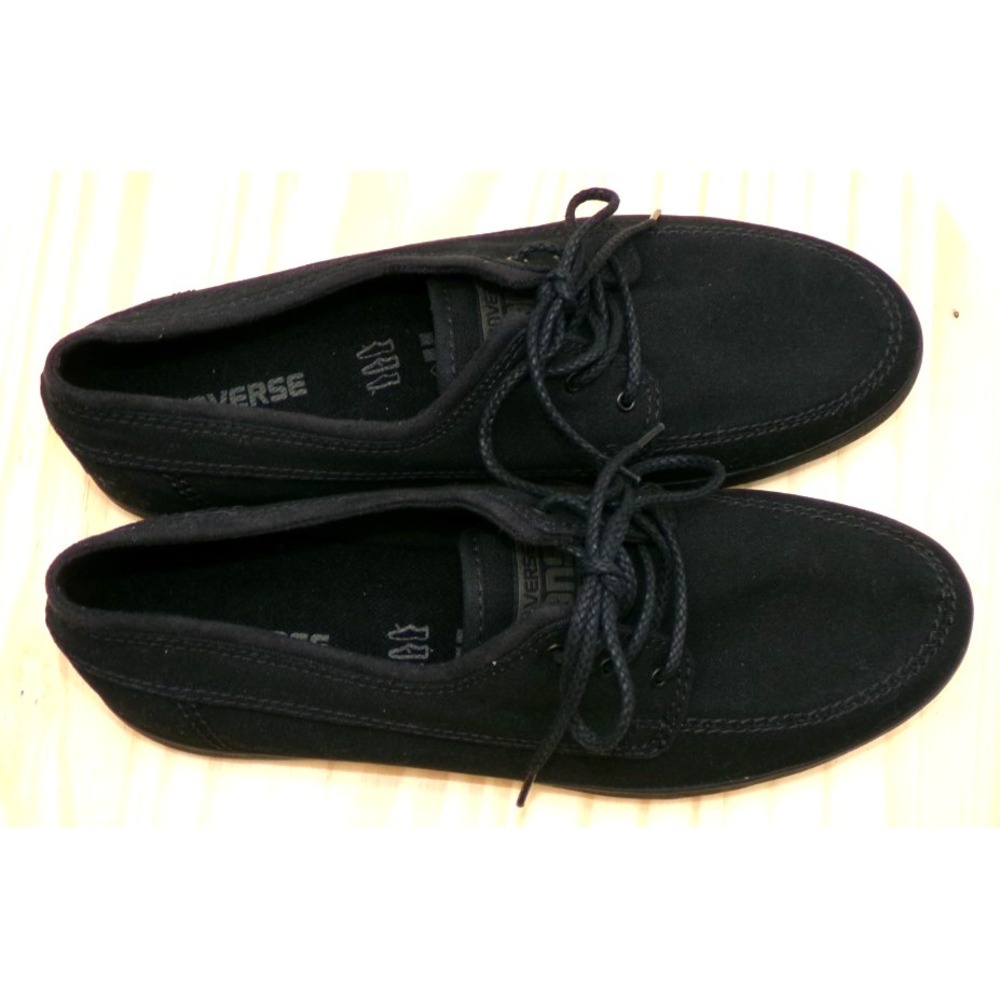 Converse Sea Star LS OX Canvas Shoes Sneakers Black Size M 11 / W 12.5‎ Lace Up - Picture 7 of 10